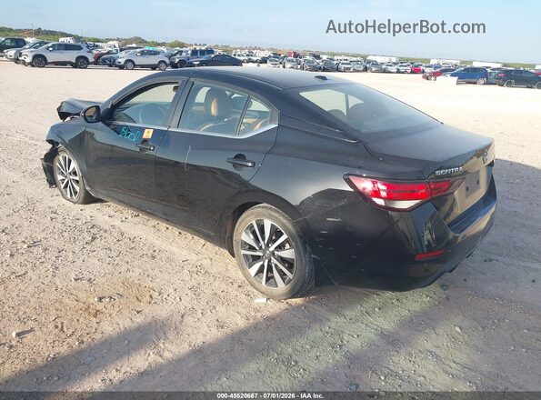 3N1AB8CV0RY387644 2024 NISSAN SENTRA Black Rear left