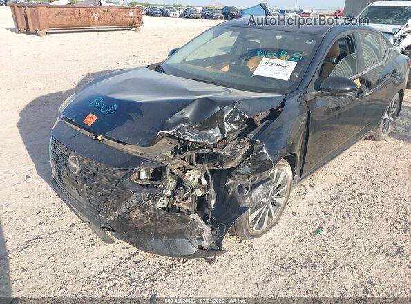 3N1AB8CV0RY387644 2024 NISSAN SENTRA Black Front view