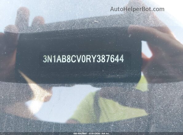 3N1AB8CV0RY387644 2024 NISSAN SENTRA Black Engine compartment view