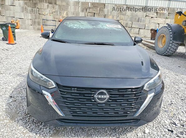 3N1AB8CV0RY390477 2024 NISSAN SENTRA Black Դիմացի տեսք