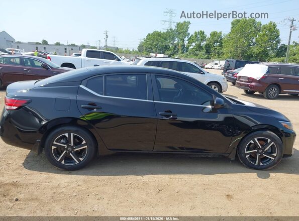 3N1AB8CV0SY207911 2025 NISSAN SENTRA Black Vista interior trasera