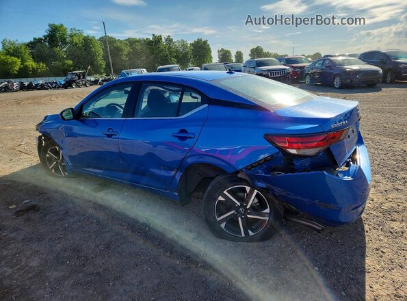 3N1AB8CV0SY211523 2025 NISSAN SENTRA Blue Հետևի ձախ
