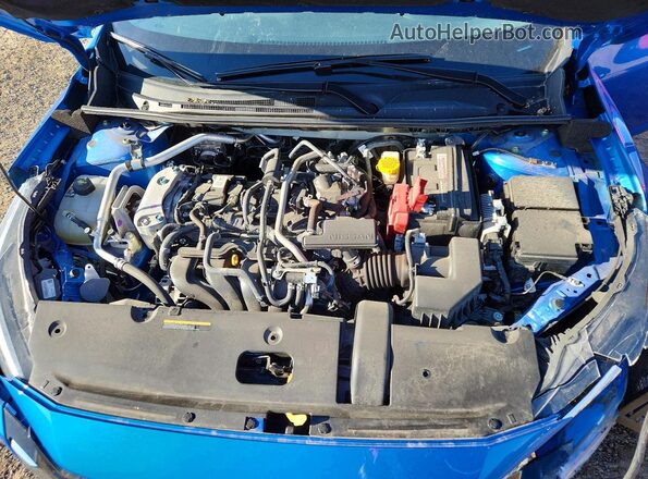 3N1AB8CV0SY211523 2025 NISSAN SENTRA Blue Սալոնի հետևի տեսք