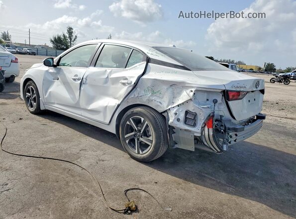 3N1AB8CV0SY222490 2025 NISSAN SENTRA White Հետևի ձախ