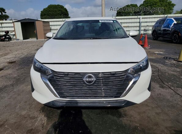 3N1AB8CV0SY222490 2025 NISSAN SENTRA White Դիմացի տեսք