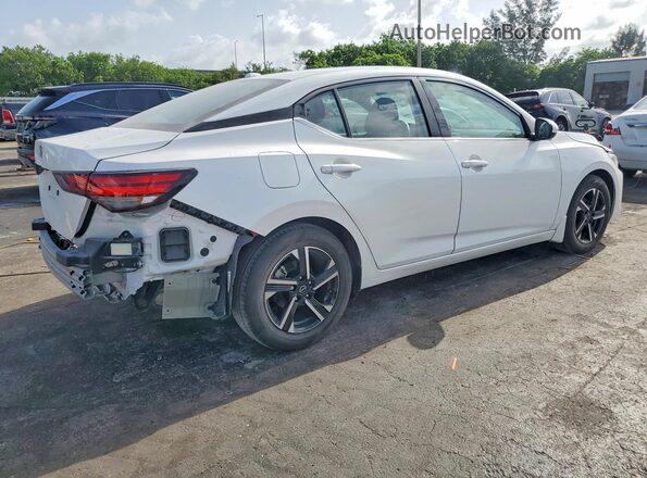3N1AB8CV0SY222490 2025 NISSAN SENTRA White Հետևի աջ