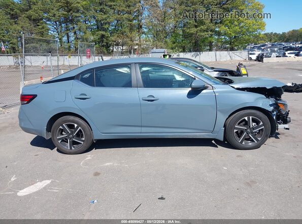 3N1AB8CV0SY233652 2025 NISSAN SENTRA Gray სალონის 360-გრადუსიანი ხედი