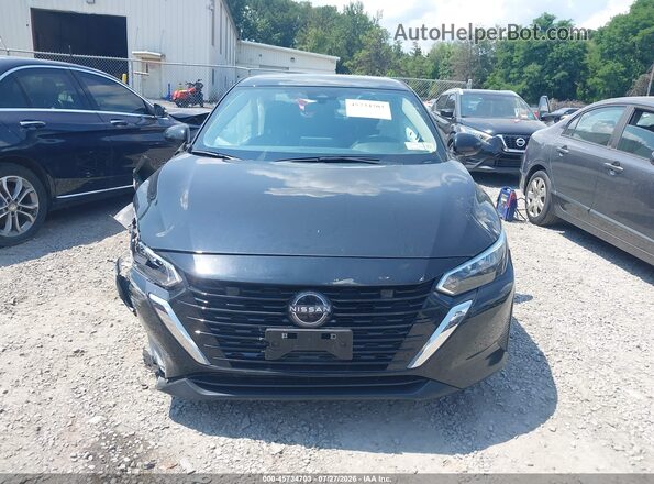 3N1AB8CV0SY251777 2025 NISSAN SENTRA Black Սարքավորումների վահանակի տեսք