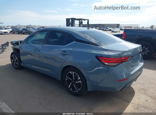 3N1AB8CV0SY258633 2025 NISSAN SENTRA Silver Trasero izquierdo