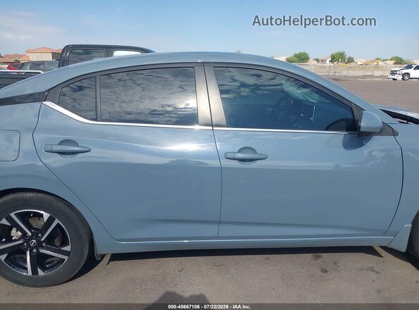 3N1AB8CV0SY258633 2025 NISSAN SENTRA Silver Vista interior de 360 grados