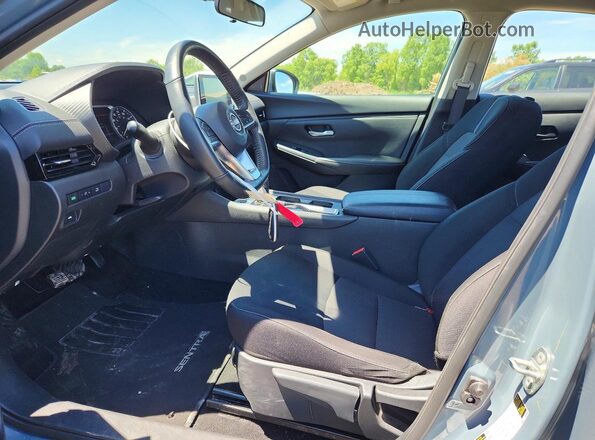 3N1AB8CV0SY265291 2025 NISSAN SENTRA Silver წინა სალონის ხედი