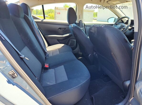 3N1AB8CV0SY265291 2025 NISSAN SENTRA Silver უკანა სავარძლების ხედი