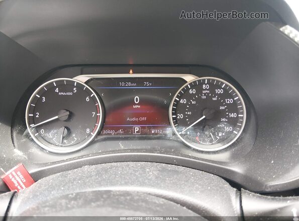 3N1AB8CV0SY287484 2025 NISSAN SENTRA Maroon უკანა სავარძლების ხედი