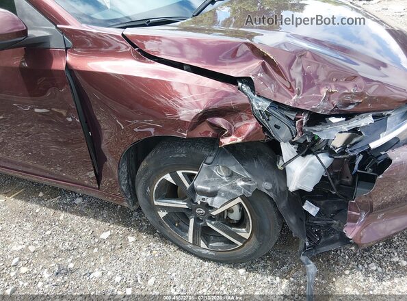3N1AB8CV0SY287484 2025 NISSAN SENTRA Maroon 