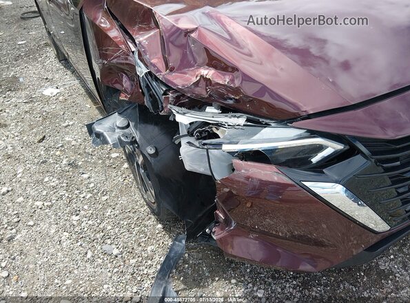 3N1AB8CV0SY287484 2025 NISSAN SENTRA Maroon 