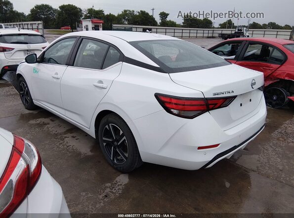 3N1AB8CV0SY297013 2025 NISSAN SENTRA White Trasero izquierdo