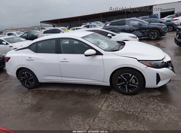 3N1AB8CV0SY297013 2025 NISSAN SENTRA White Vista interior trasera