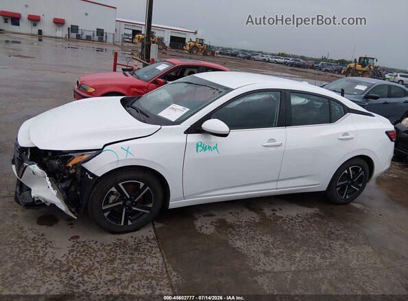 3N1AB8CV0SY297013 2025 NISSAN SENTRA White Vista interior de 360 grados