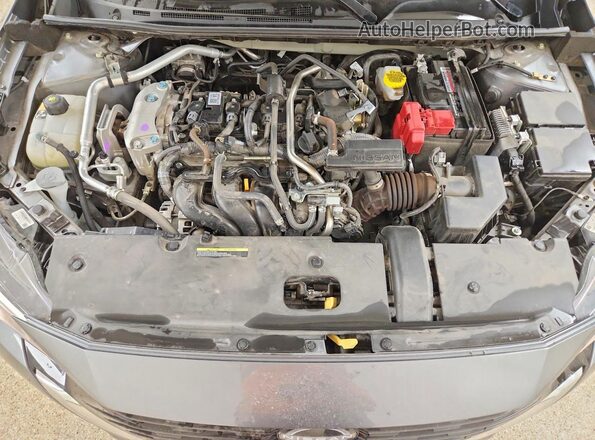 3N1AB8CV0SY303098 2025 NISSAN SENTRA Gray Widok wnętrza z tyłu