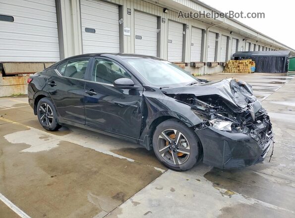 3N1AB8CV0SY317812 2025 NISSAN SENTRA Черный Передняя правая четверть
