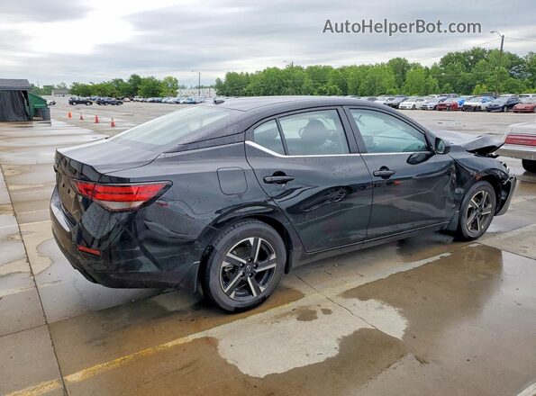 3N1AB8CV0SY317812 2025 NISSAN SENTRA Черный Задняя правая четверть