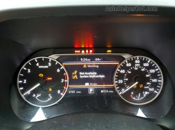 3N1AB8CV0SY317812 2025 NISSAN SENTRA Черный Вид щитка приборов