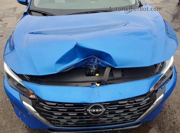 3N1AB8CV0SY359526 2025 NISSAN SENTRA Blue Widok wnętrza z tyłu