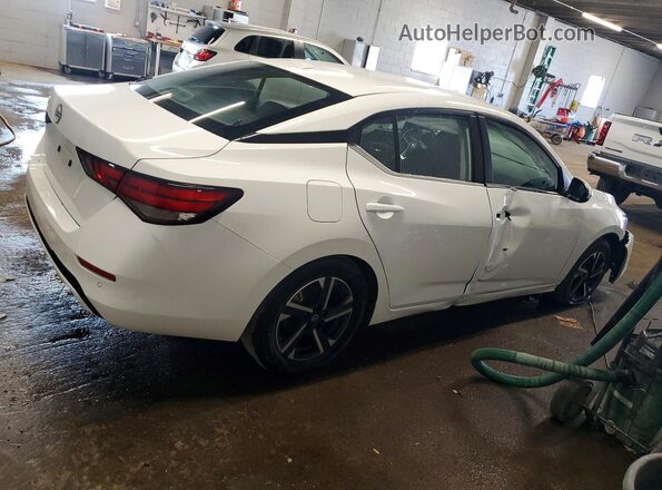 3N1AB8CV0SY386497 2025 NISSAN SENTRA White უკანა მარჯვენა