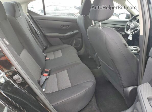 3N1AB8CV0SY394969 2025 NISSAN SENTRA Black Widok tylnych siedzeń