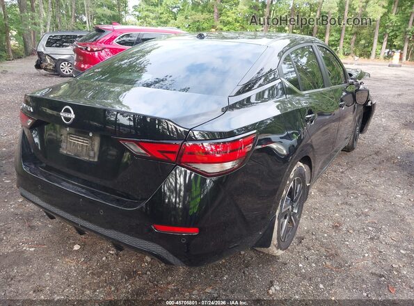 3N1AB8CV0SY397855 2025 NISSAN SENTRA Black უკანა მარჯვენა