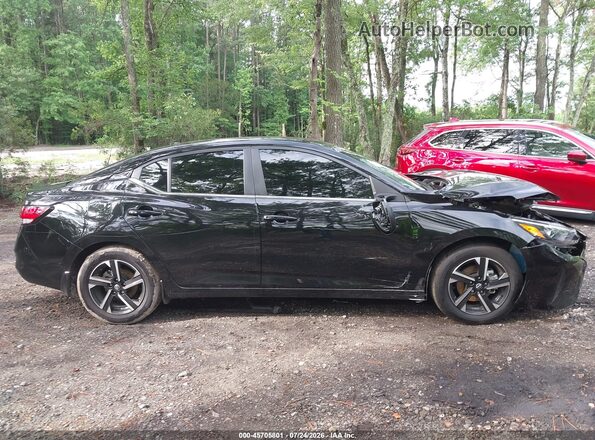 3N1AB8CV0SY397855 2025 NISSAN SENTRA Black უკანა სალონის ხედი