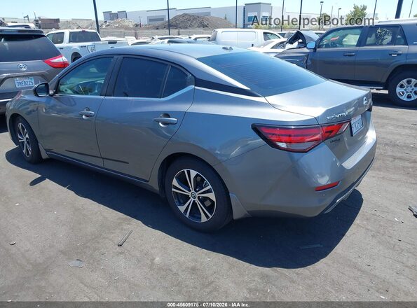 3N1AB8CV1LY236643 2020 NISSAN SENTRA Серый Задняя левая четверть