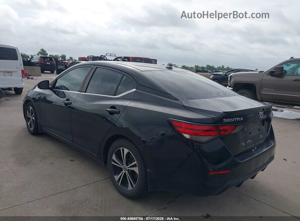 3N1AB8CV1LY269593 2020 NISSAN SENTRA Черный Задняя левая четверть