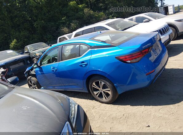 3N1AB8CV1LY307730 2020 NISSAN SENTRA Blue 360 interior view