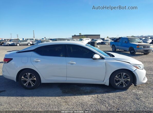 3N1AB8CV1MY213252 2021 NISSAN SENTRA Белый Панорамный вид салона 360°