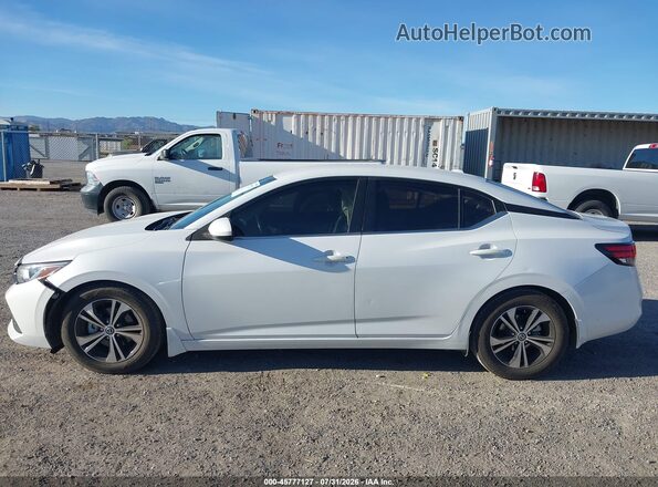 3N1AB8CV1MY213252 2021 NISSAN SENTRA Белый 