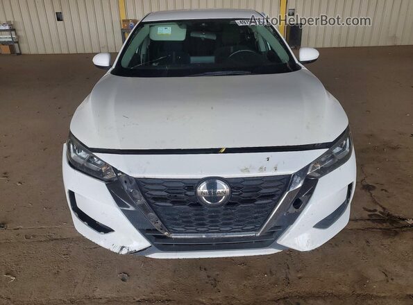3N1AB8CV1MY237678 2021 NISSAN SENTRA White Widok z przodu