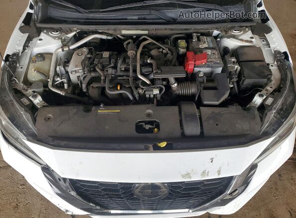 3N1AB8CV1MY237678 2021 NISSAN SENTRA White Widok wnętrza z tyłu