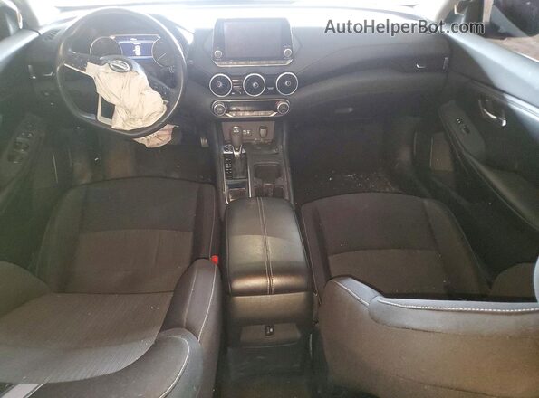 3N1AB8CV1MY237678 2021 NISSAN SENTRA White Widok deski rozdzielczej