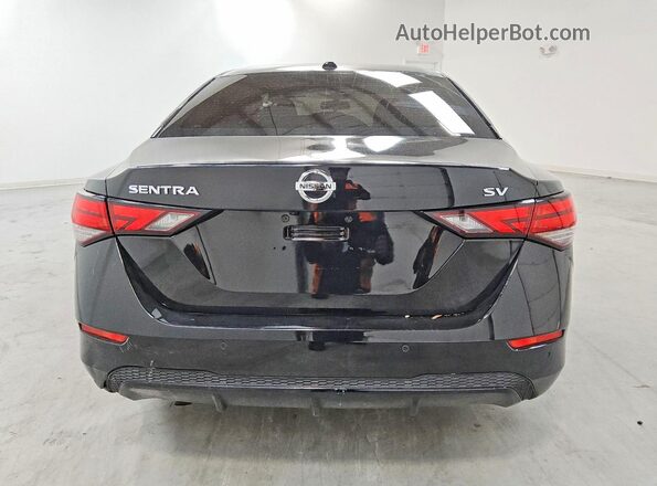3N1AB8CV1MY252519 2021 NISSAN SENTRA Черный Вид сзади