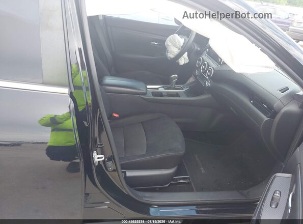 3N1AB8CV1MY254447 2021 NISSAN SENTRA Black Widok wnętrza z przodu