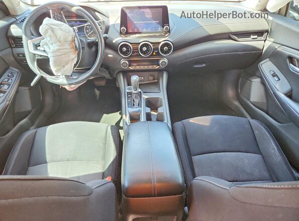 3N1AB8CV1MY263231 2021 NISSAN SENTRA Black წინა პანელის ხედი