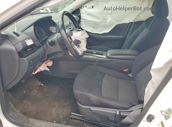 3N1AB8CV1MY285682 2021 NISSAN SENTRA White Вид салону спереду