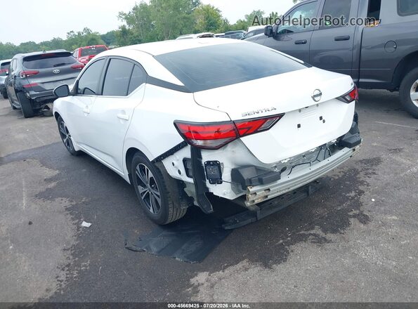 3N1AB8CV1NY219201 2022 NISSAN SENTRA White Задня ліва чверть