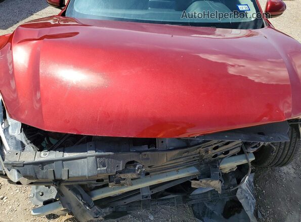 3N1AB8CV1NY268706 2022 NISSAN SENTRA Red უკანა სალონის ხედი