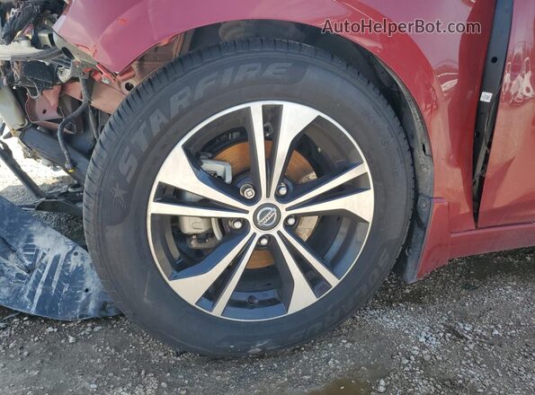 3N1AB8CV1NY268706 2022 NISSAN SENTRA Red 
