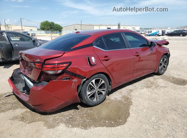 3N1AB8CV1NY268706 2022 NISSAN SENTRA Red 