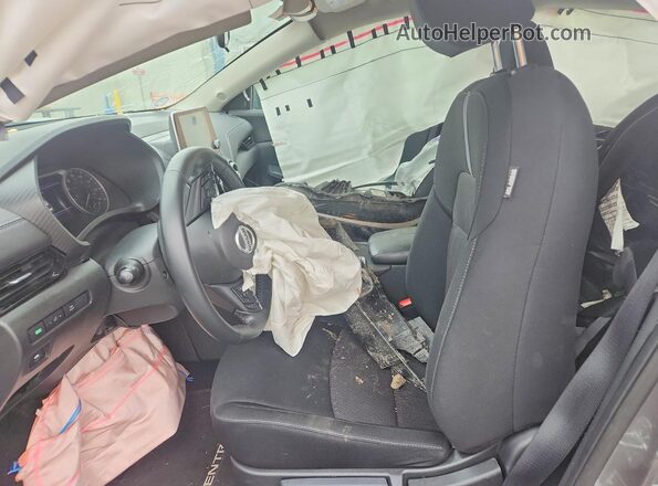 3N1AB8CV1NY306788 2022 NISSAN SENTRA Gray Սալոնի դիմացի տեսք