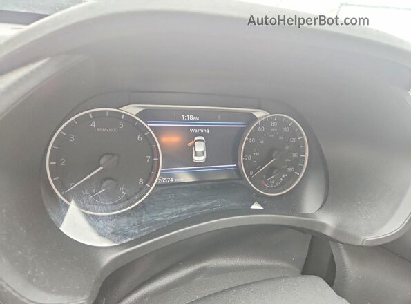 3N1AB8CV1NY306788 2022 NISSAN SENTRA Gray Սարքավորումների վահանակի տեսք