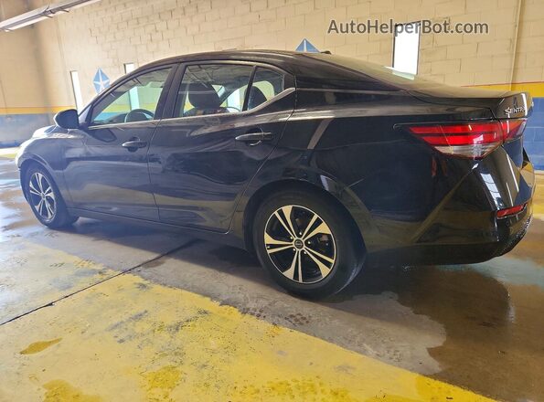 3N1AB8CV1PY250628 2023 NISSAN SENTRA Black Trasero izquierdo